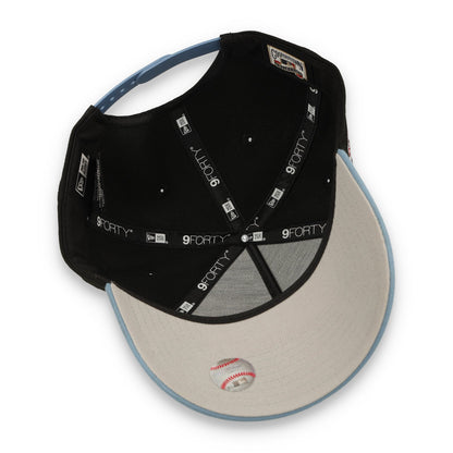 New Era San Francisco Giants Battle Of the Bay 9FORTY A-Frame Snapback Hat-Black/Faded Blue