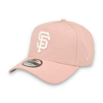 New Era San Francisco Giants 60th Anniversary  9FORTY A-Frame Snapback Hat-Pink Rouge
