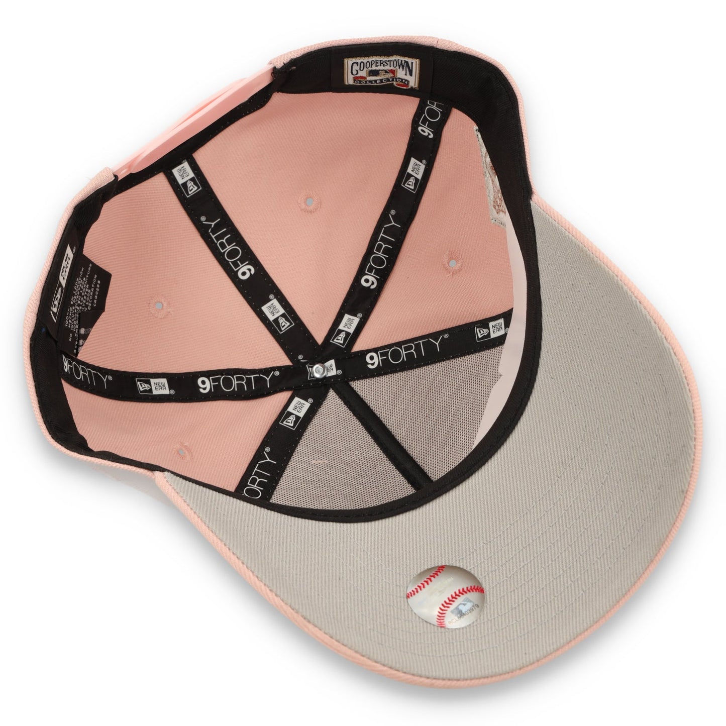 New Era San Francisco Giants 60th Anniversary  9FORTY A-Frame Snapback Hat-Pink Rouge