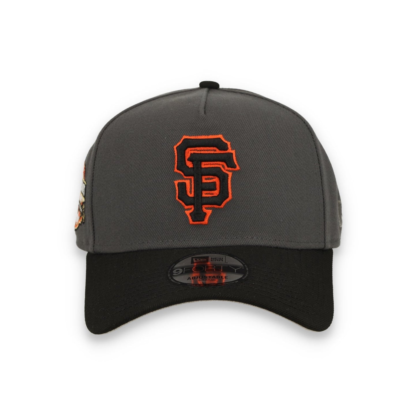 New Era San Francisco Giants  9FORTY A-Frame Snapback Hat-Dark Graphite