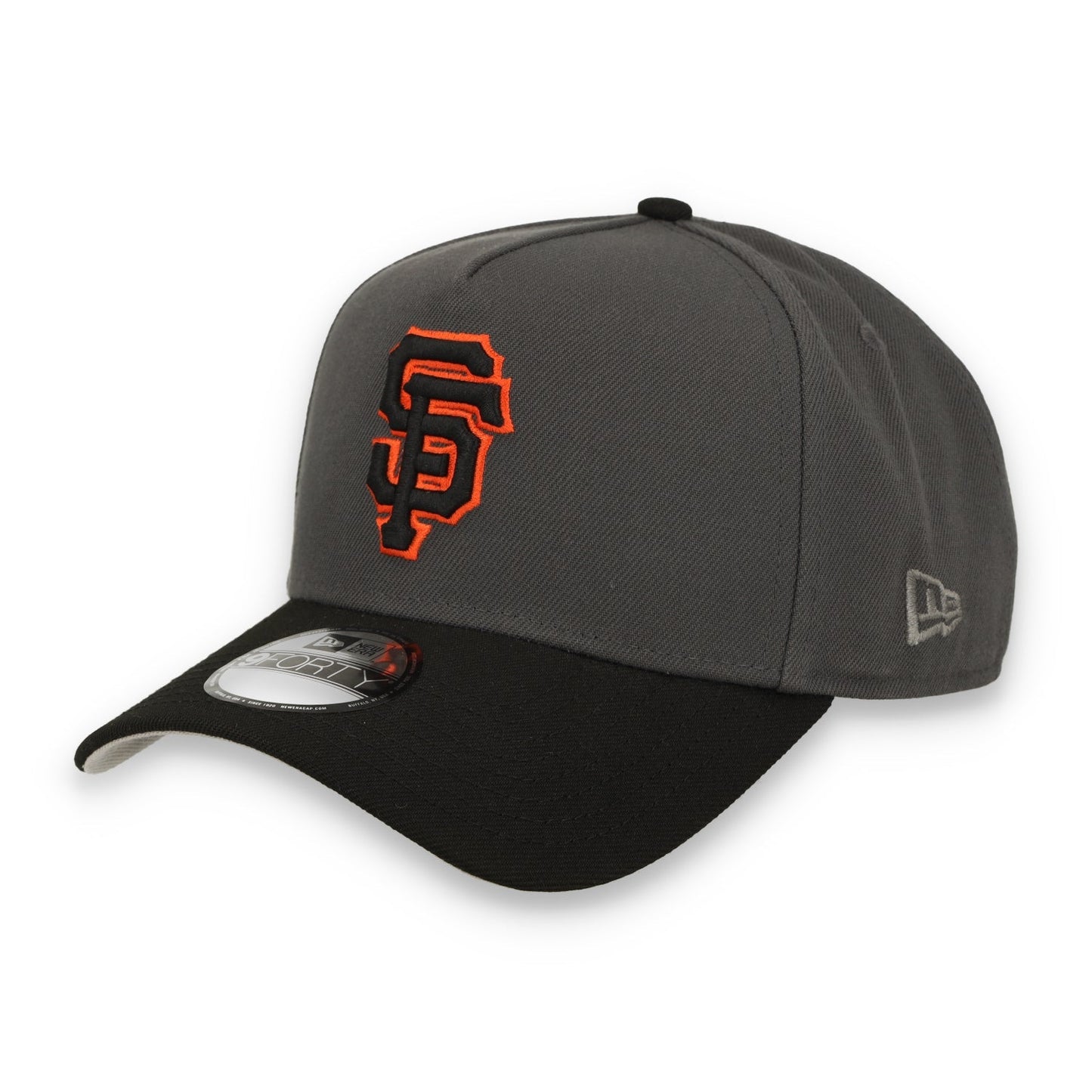 New Era San Francisco Giants  9FORTY A-Frame Snapback Hat-Dark Graphite