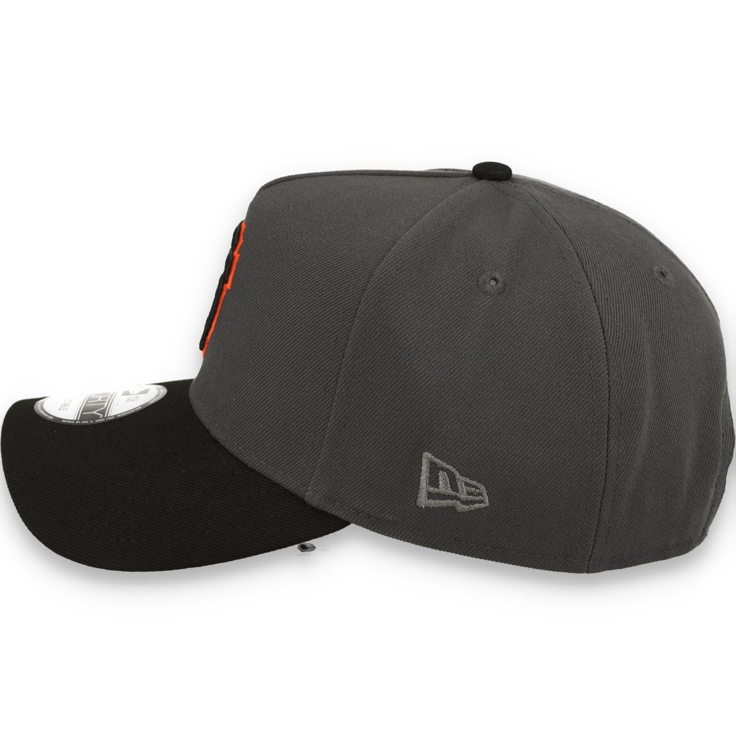 New Era San Francisco Giants  9FORTY A-Frame Snapback Hat-Dark Graphite