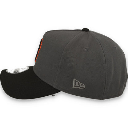 New Era San Francisco Giants  9FORTY A-Frame Snapback Hat-Dark Graphite