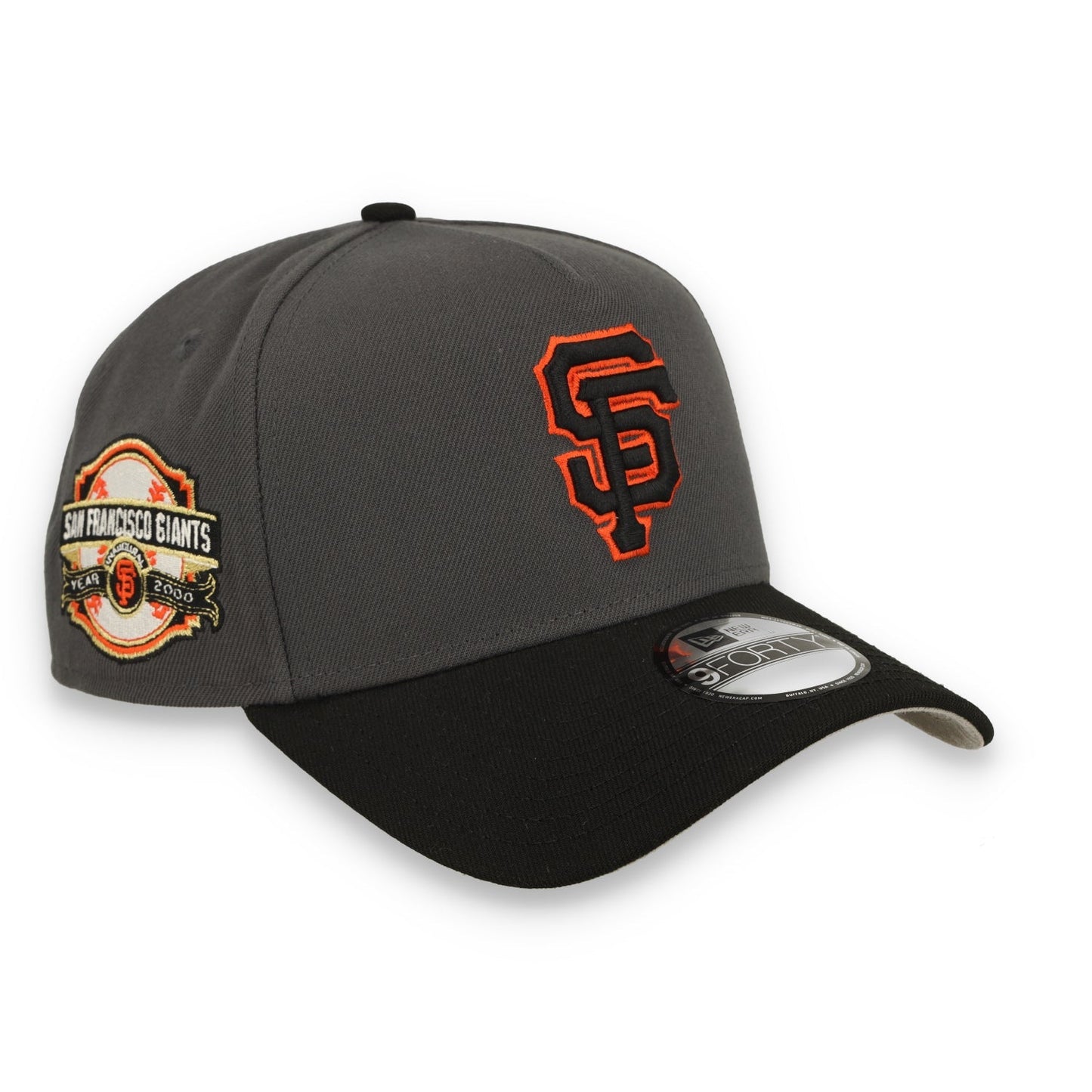 New Era San Francisco Giants  9FORTY A-Frame Snapback Hat-Dark Graphite