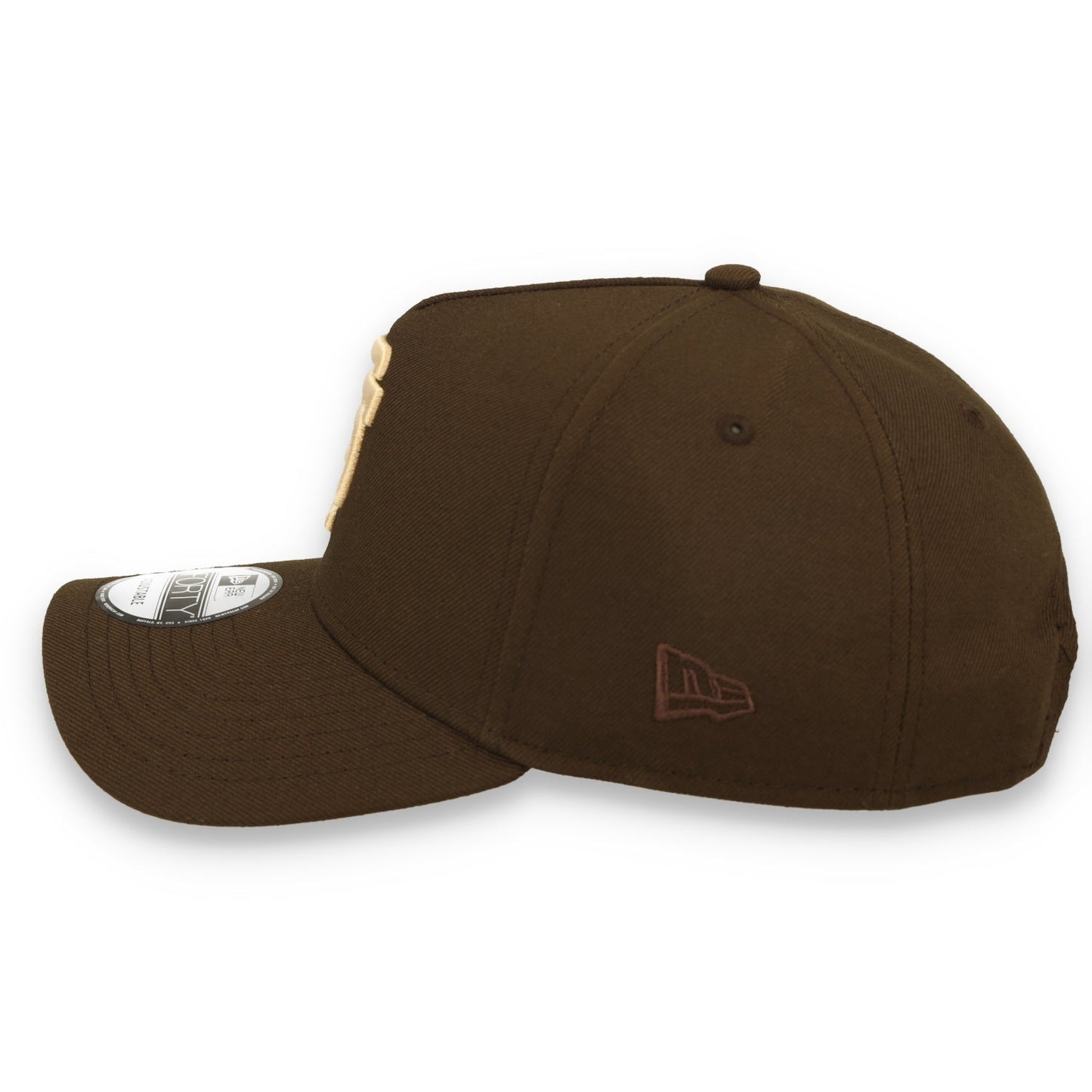New Era San Francisco Giants 1989 World Series 9FORTY A-Frame Snapback Hat-Brown
