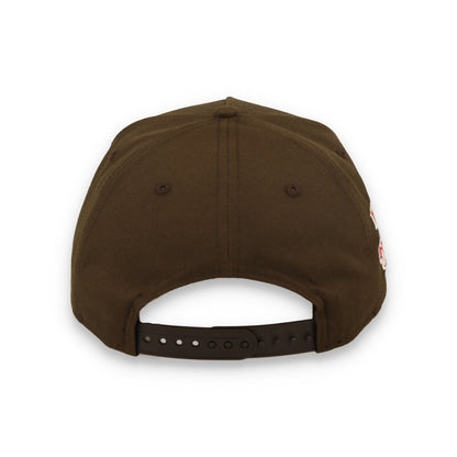 New Era San Francisco Giants 1989 World Series 9FORTY A-Frame Snapback Hat-Brown