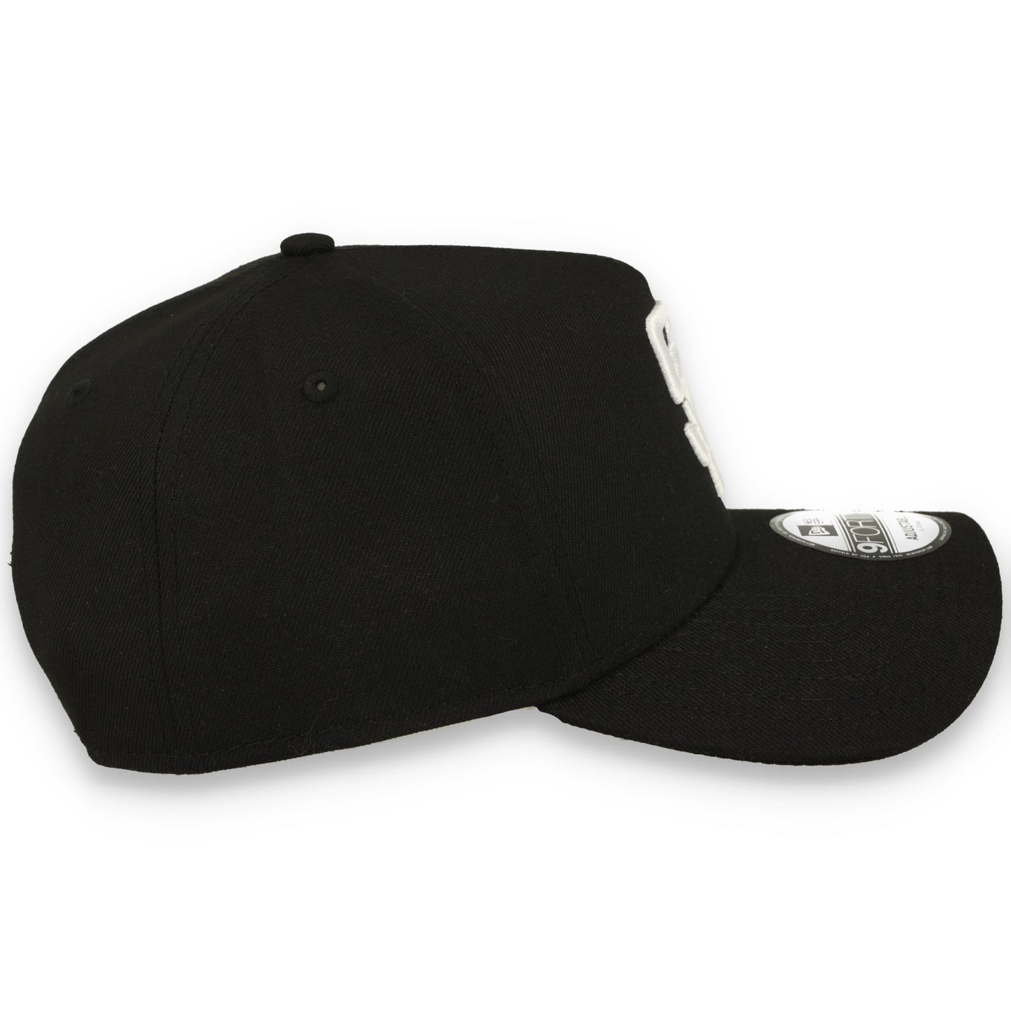 New Era San Diego Padres 9FORTY A-Frame Snapback Hat-Black/White