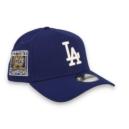 New Era Los Angeles Dodgers B2B Champs 9FORTY A-Frame Snapback Hat-Royal