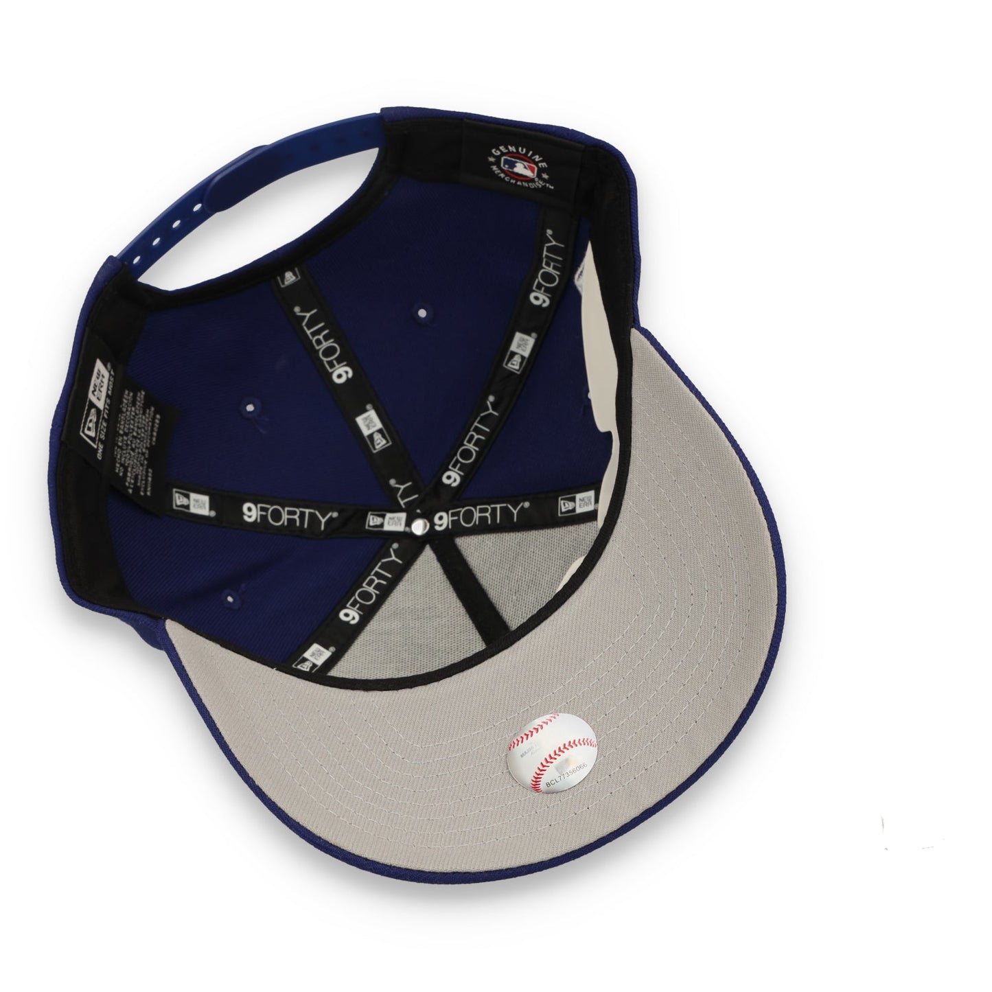 New Era Los Angeles Dodgers B2B Champs 9FORTY A-Frame Snapback Hat-Royal