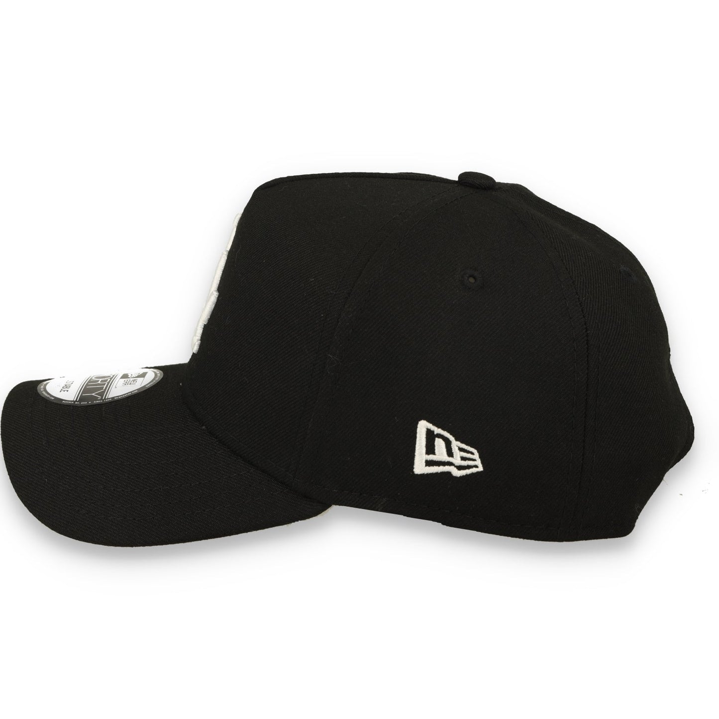 New Era Los Angeles Dodgers 2025 WS Champs 9FORTY A-Frame Snapback Hat-Black/White