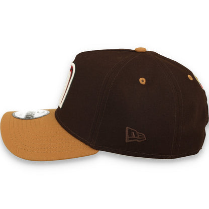 New Era Mexico WBC 9FORTY A-Frame Snapback Hat-Burnt Wood