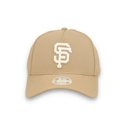 SAN FRANCISCO GIANTS 9-FORTY A-FRAME SNAPBACK- KHAKI/WHITE LOGO