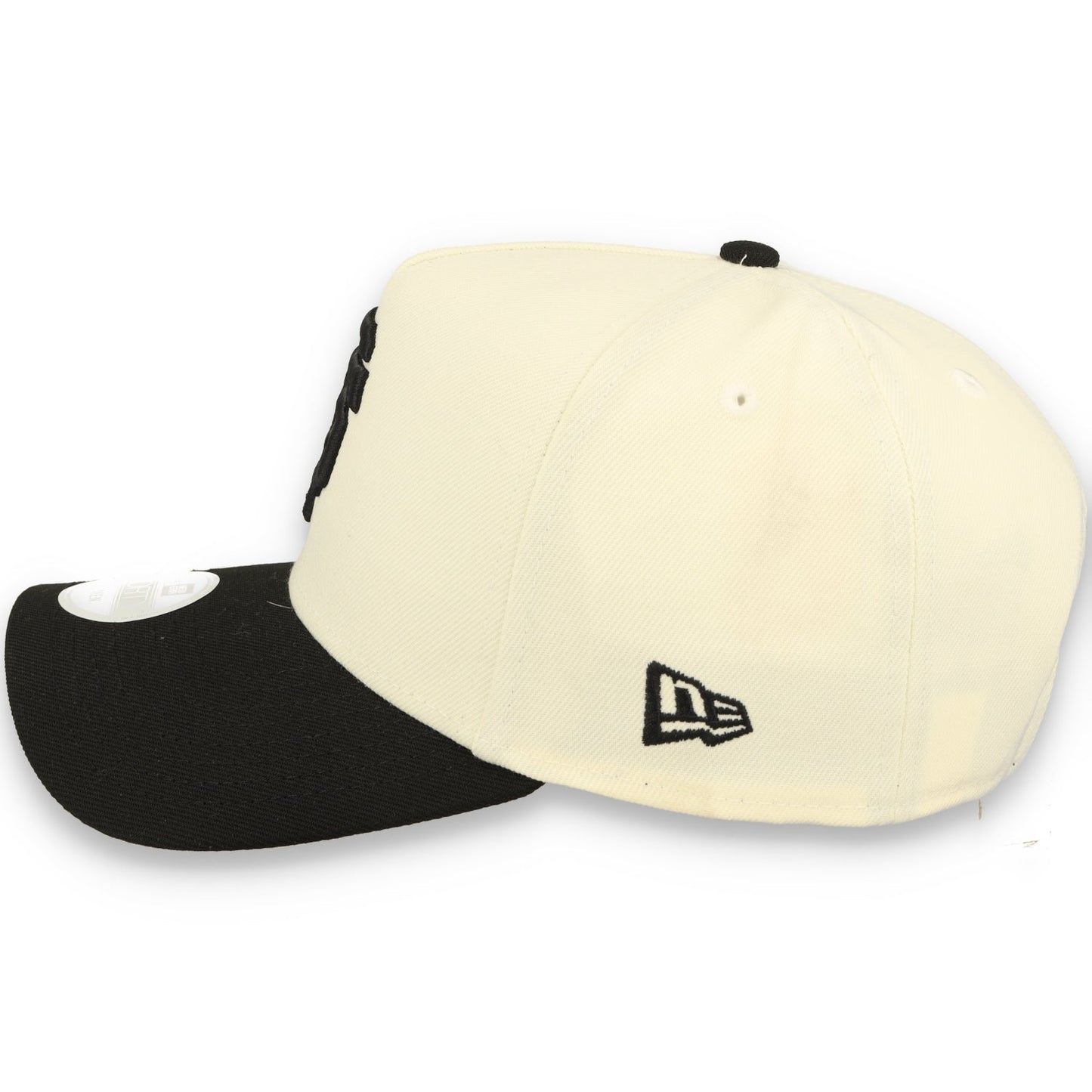 New Era San Francisco Giants 9FORTY A-Frame Snapback Hat-Chrome White