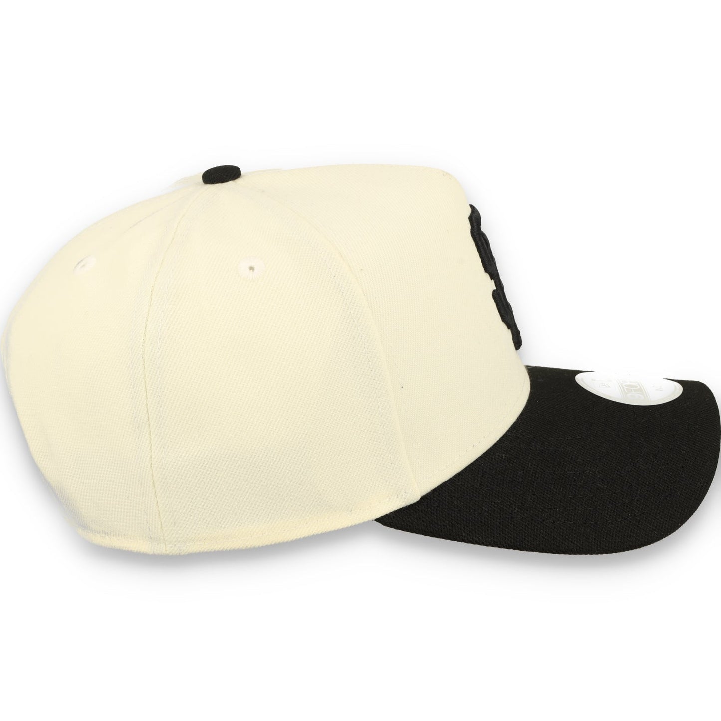 New Era San Francisco Giants 9FORTY A-Frame Snapback Hat-Chrome White
