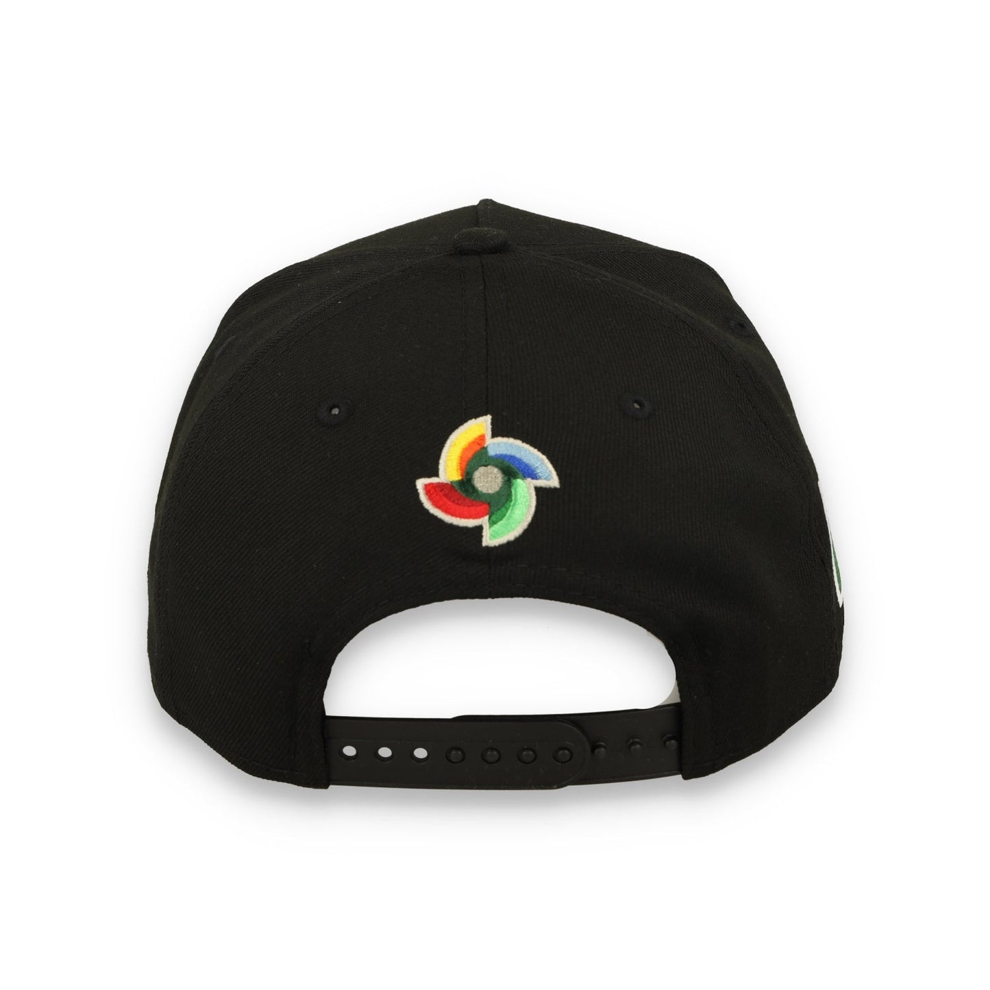 New Era Mexico WBC 9FORTY A-Frame Snapback Hat-Black/Gold