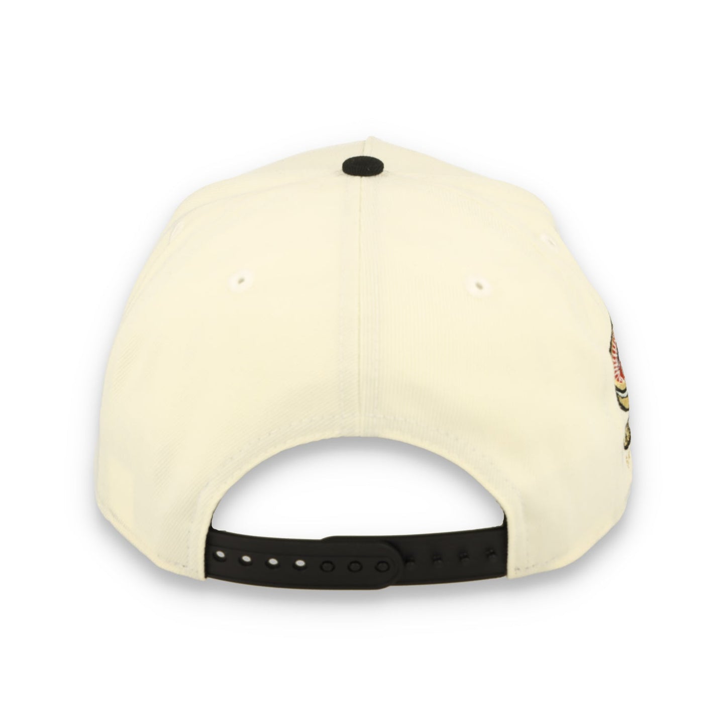 New Era San Francisco Giants Roses 9FORTY A-Frame Snapback Hat-Chrome White