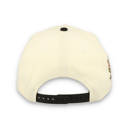 New Era San Francisco Giants Roses 9FORTY A-Frame Snapback Hat-Chrome White