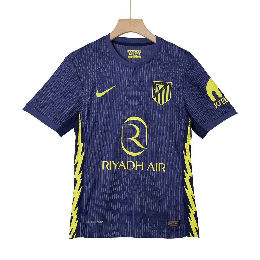 Mens Atletico Madrid Away Jersey 2025/26 - Player Version (Slim Fit)
