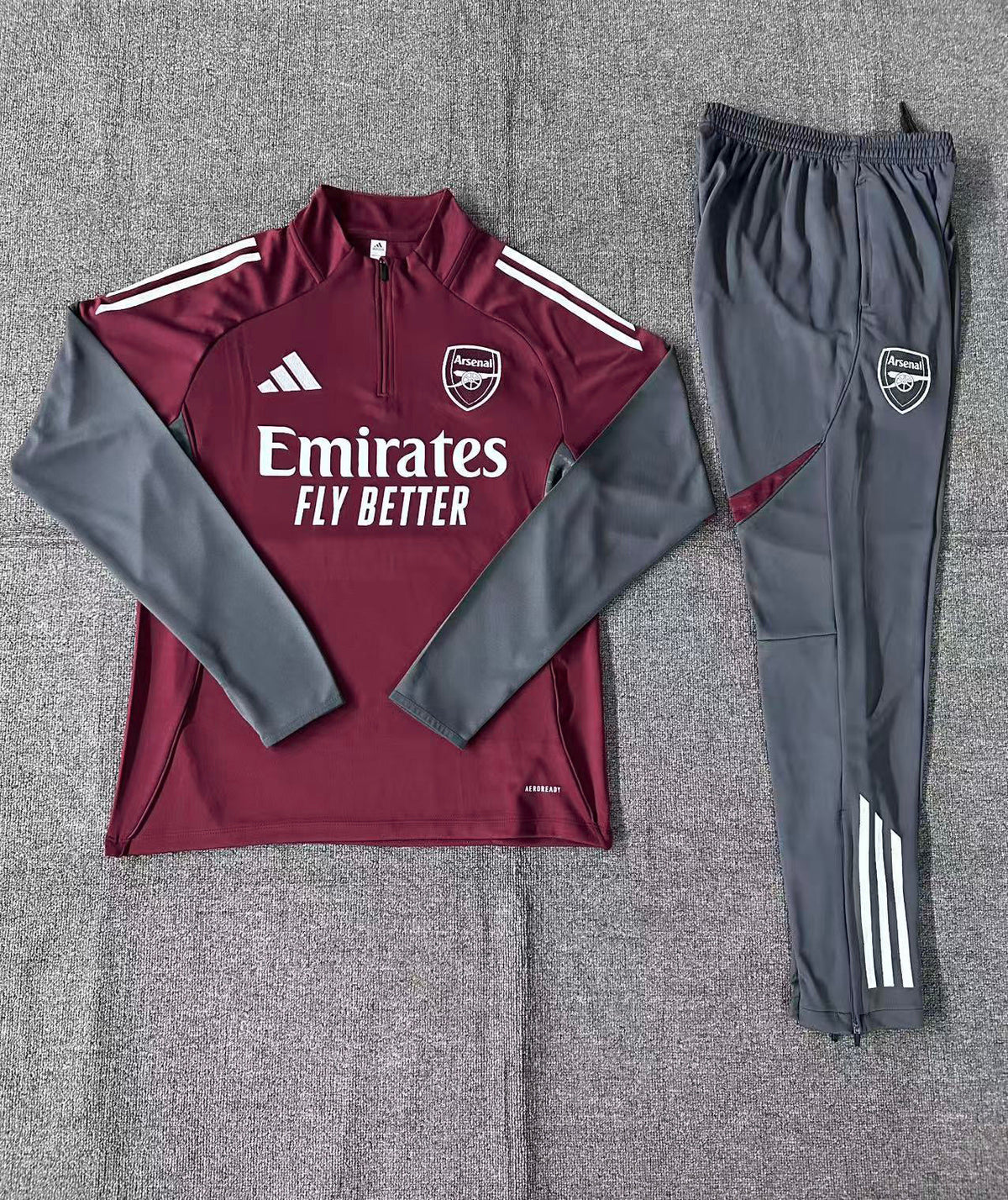 Kids Arsenal Training Tracksuits 25/26 Football Kit Soccer Jersey