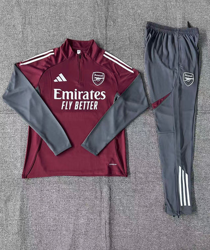 Kids Arsenal Training Tracksuits 25/26 Football Kit Soccer Jersey