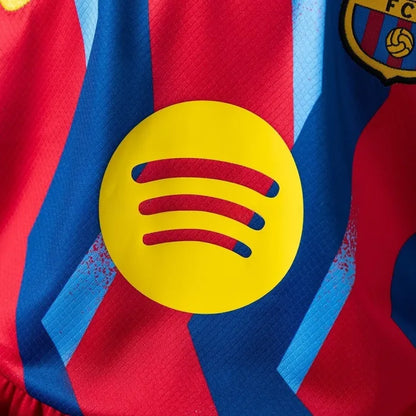 Kids Barcelona Jersey 25/26 Fourth Football Kit
