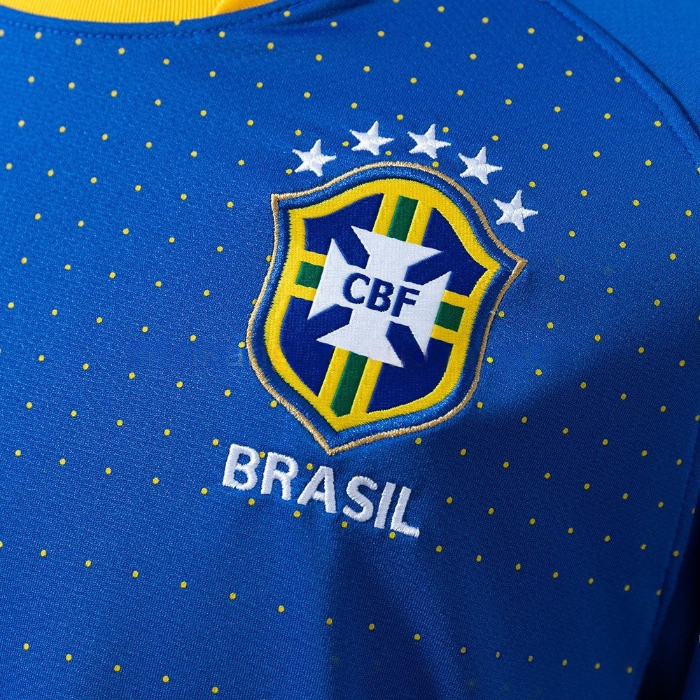 Brazil Jersey 1957-62 Away Retro Kit
