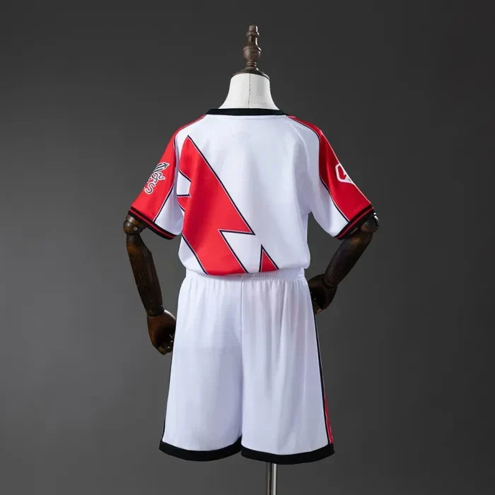 Kids Rayo Vallecano Jersey 2025/26 Home Football Kit