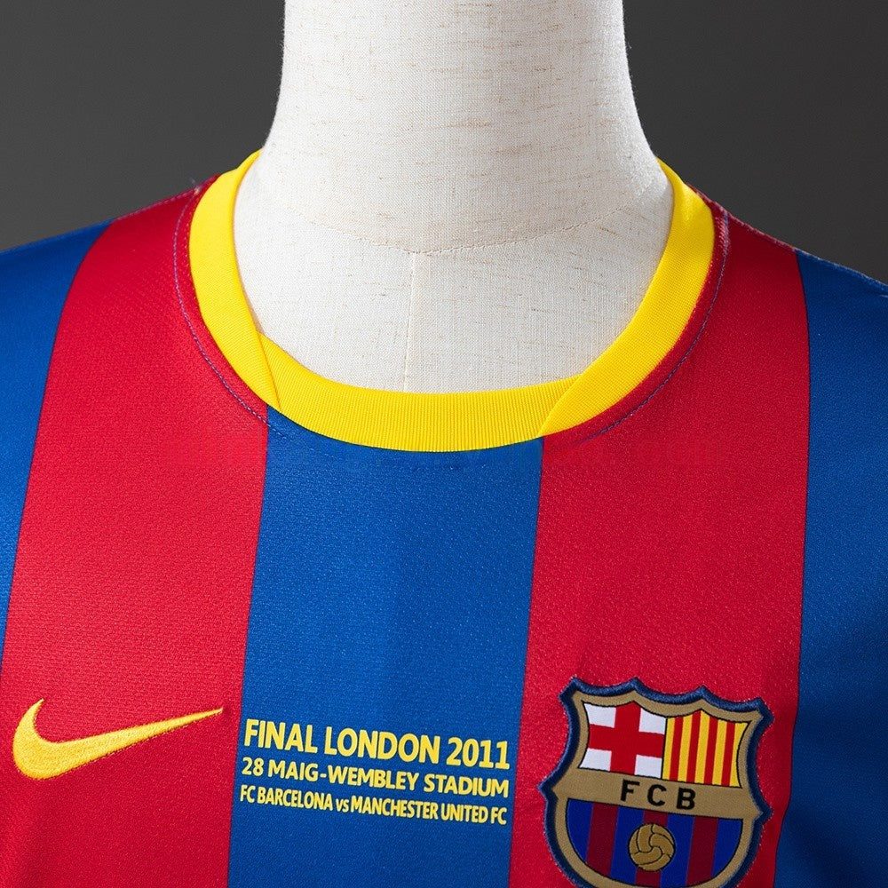 Barcelona Jersey 2010/11 Home Retro Kit