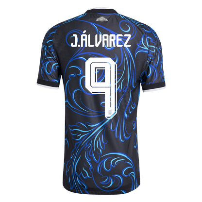 J. ÁLVAREZ #9 Mens Argentina World Cup Away Jersey 2026 - Player Version (Slim Fit)