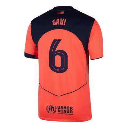 GAVI #6 Mens Barcelona Third Jersey 2025/26 - UCL
