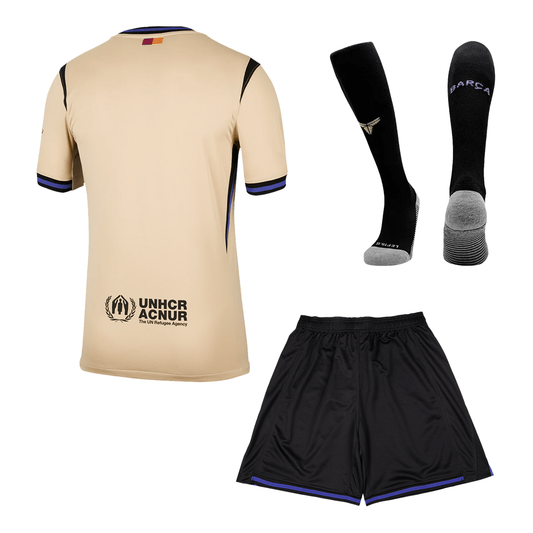 Men's Barcelona Away Full Kit 2025/26