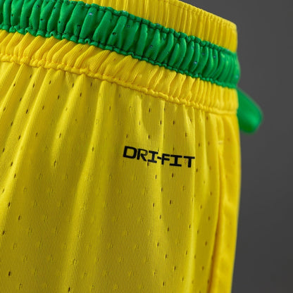 Brazil Basketball Shorts 2026 Yellow