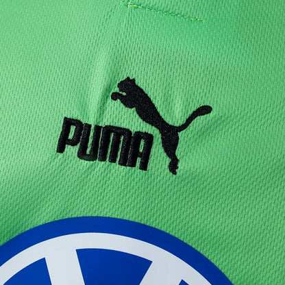 Wolfsburg Away Jersey 1999-2000 Retro Long Sleeves Football Kit Soccer Shirt