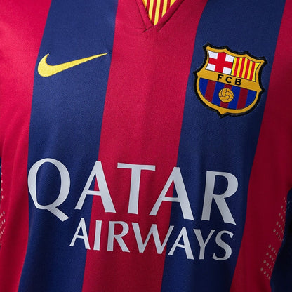 Barcelona Jersey 2014/15 Home Retro Football Kit