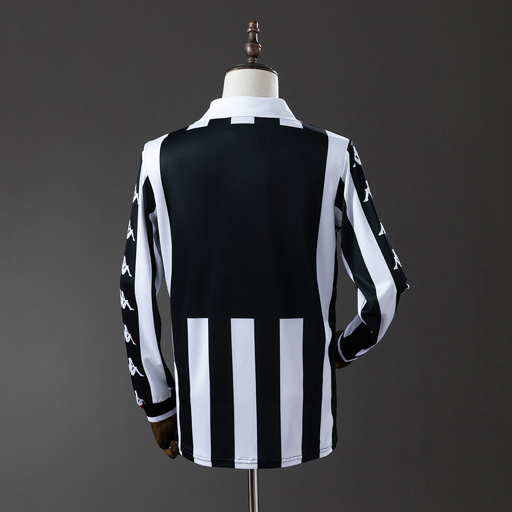 Juventus Jersey 1999-00 Home Retro Kit Long Sleeves