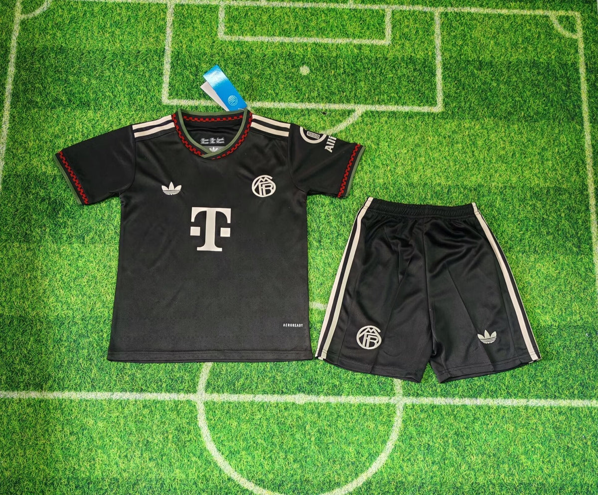 Kids Bayern Munich Jersey 25/26 Third Football Kit Soccer Jersey