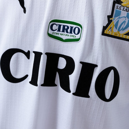 Lazio Jersey 2000-01 Away Retro Football Kit Long Sleeves