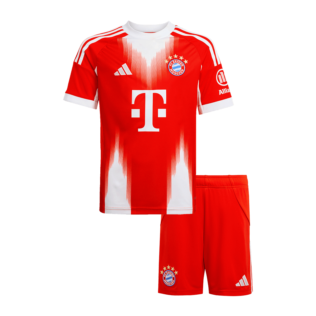 Kids Bayern Munich Home Kit 2025/26