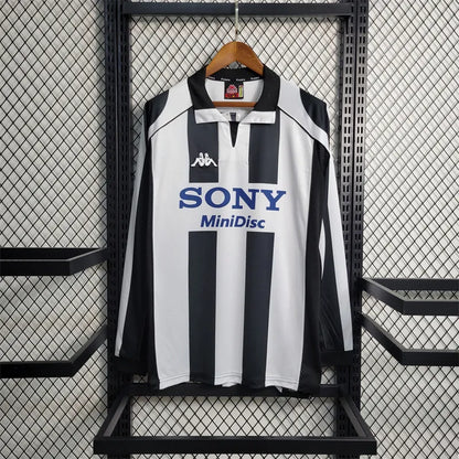 Juventus Jersey 97/98 Home Long Sleeve history retro Football Kits