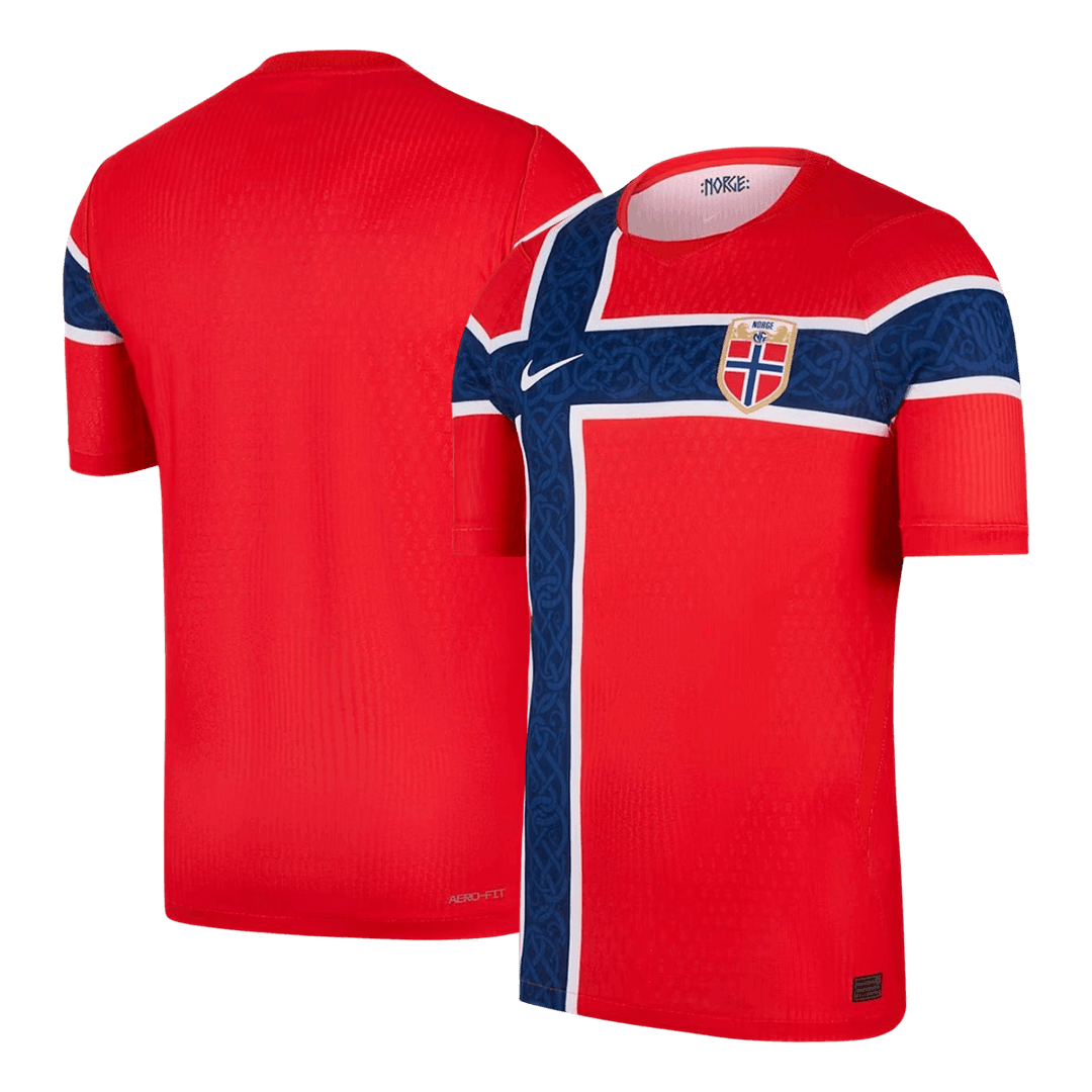 Mens Norway World Cup Home Jersey 2026 - Player Version (Slim Fit)