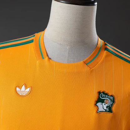 Ivory Coast Terrace Icons T-Shirt Orange 2026 Football Kit Soccer Shirt