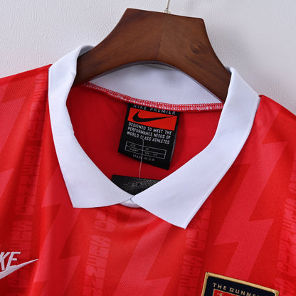 Retro Arsenal Jersey 1993-94 Home Football Kit Soccer Jersey