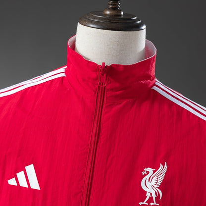 Liverpool Reversible Windbreaker 2025/26 Football Soccer Jacket
