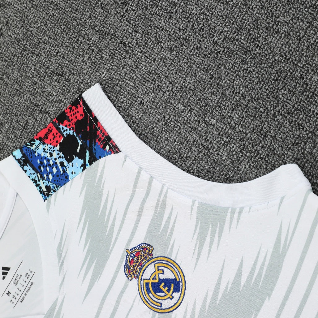 Real Madrid Vest Set Training Tracksuits 25/26 Football Kit Soccer Jersey