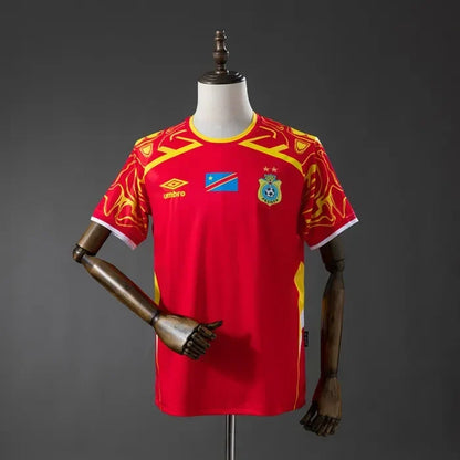 Congo Red Jersey 2026 World Cup Football Kit Soccer Shirt