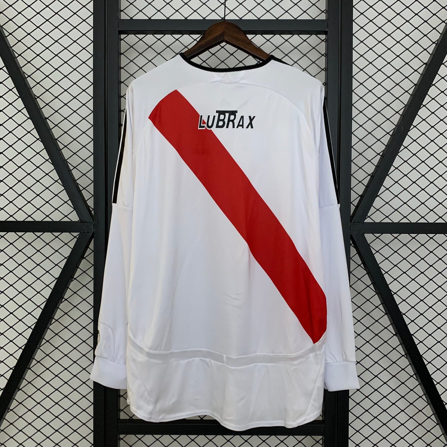 Retro River Plate Jersey 2006-07 Home Long Sleeves Football Kit Soccer Jersey