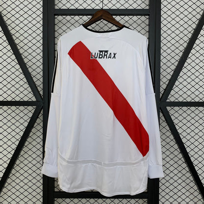 Retro River Plate Jersey 2006-07 Home Long Sleeves Football Kit Soccer Jersey