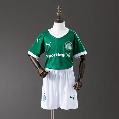 Kids Palmeiras Jersey 25/26 Home Football Kit