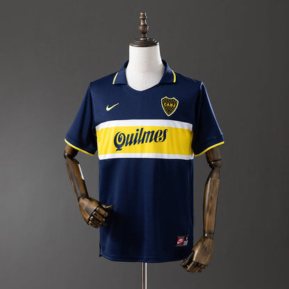 Boca Juniors Jersey 1996-97 Home Retro Football Kit
