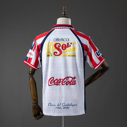 Chivas Away Jersey 1999-2000 Retro Football Kit Soccer Shirt